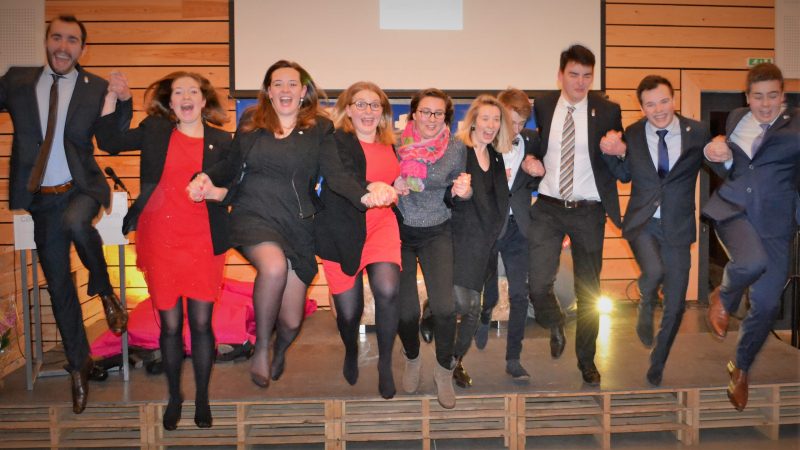 La jeune garde du Rotary s’élance pour servir avec plaisir