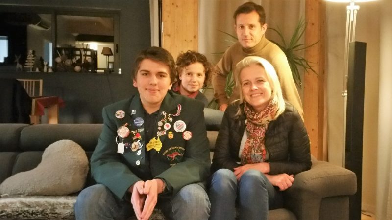À quinze ans, Woodley a quitté l’Australie pour une année dans le Ternois