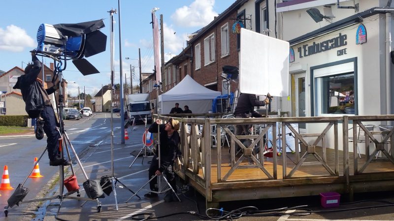 L’Embuscade transformé en studio de cinéma pour un téléfilm d’Arte