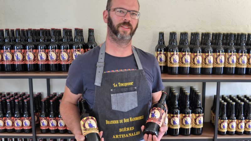 La micro-brasserie du Bois Mademoiselle lance sa première bière : la Tincquoise