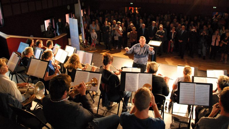 Les artistes enchantés par la nouvelle école de musique intercommunale