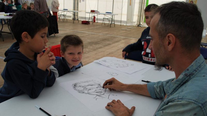 Lancement des semaines culturelles avec le salon de la caricature et du dessin de presse