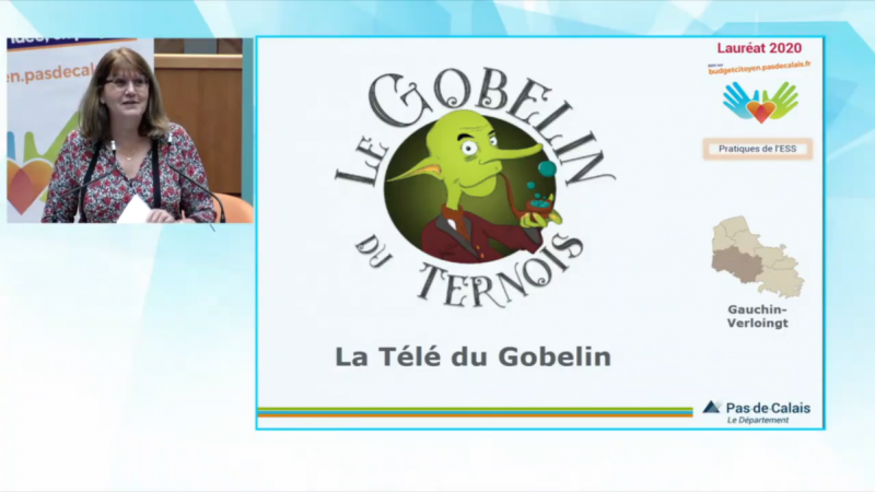 La Télé du Gobelin est lauréat du Budget citoyen 2020 grâce à vos votes