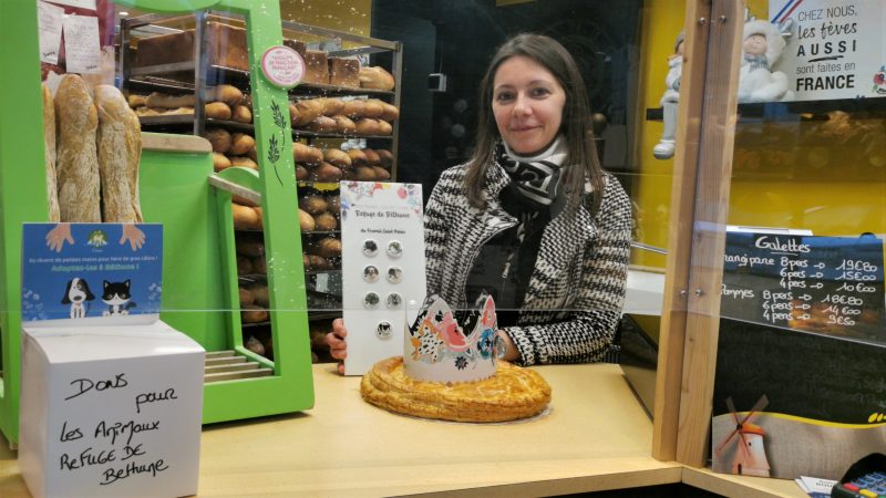 Au Fournil Saint-Polois, des galettes et des fèves pour soutenir le refuge de Béthune