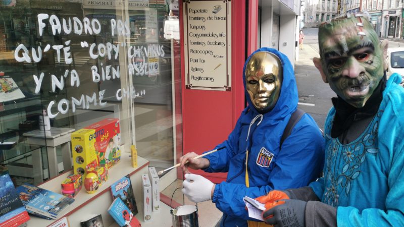 Masque obligatoire pour tous les Salauds de Saint-Pô