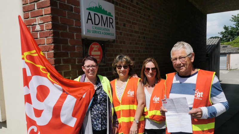 À l’ADMR de Saint-Pol, la lutte continue pour l’indemnisation des trajets des salariés