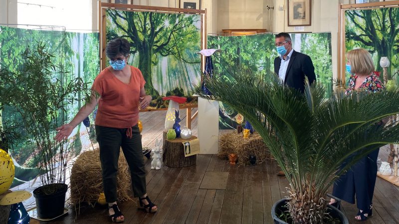 Mercédès Joussé transforme le musée de Saint-Pol en forêt fantastique pour exposer ses créations