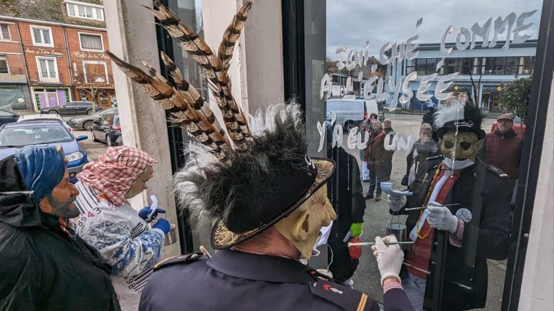 Masques, confettis et petits mots doux : un mardi bien gras de carnaval à Saint-Pol